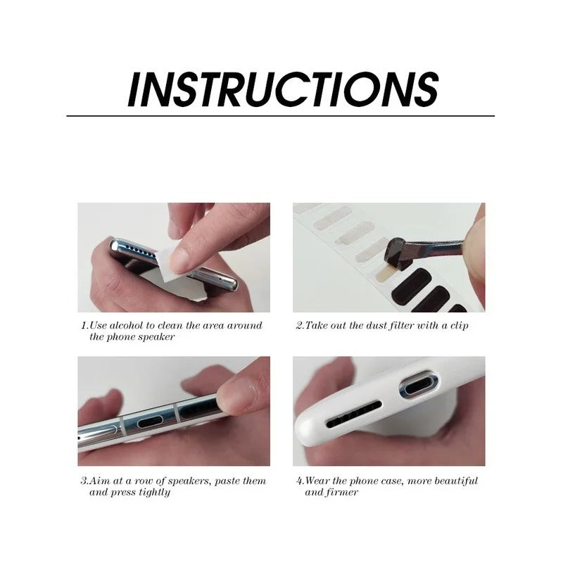 10 Pcs Mobile Phone Dustproof Protectors