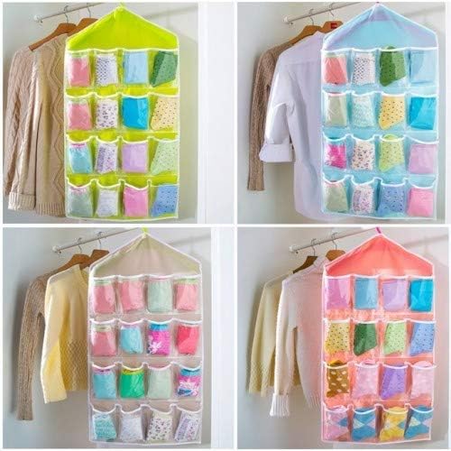 16 Pockets Woven Hanging Organizer – Buy 1 Get 2 Free (3-Pack)