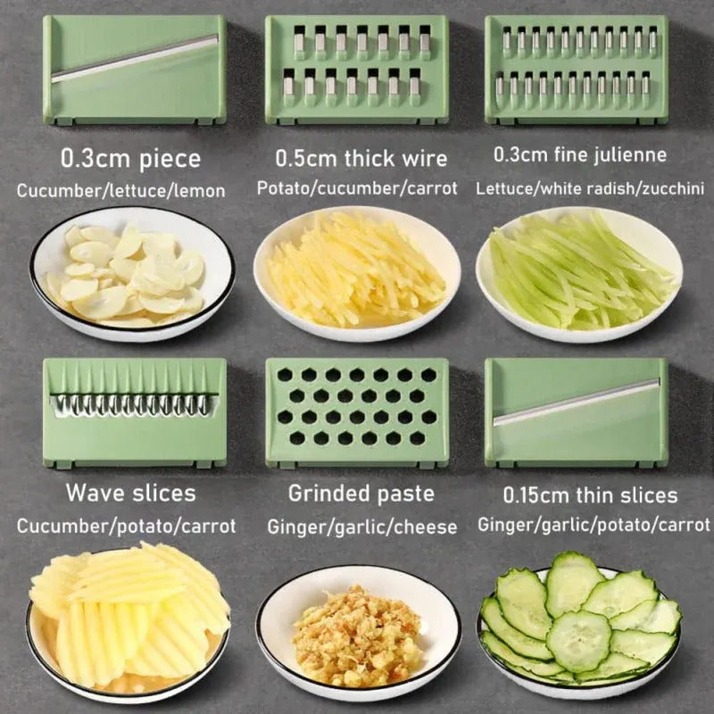 5 in 1 Vegetable Cutter | Multi-Function Kitchen Slicer