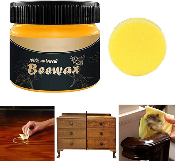 Beeswax Furniture Polish – Premium Wood Shine & Protection