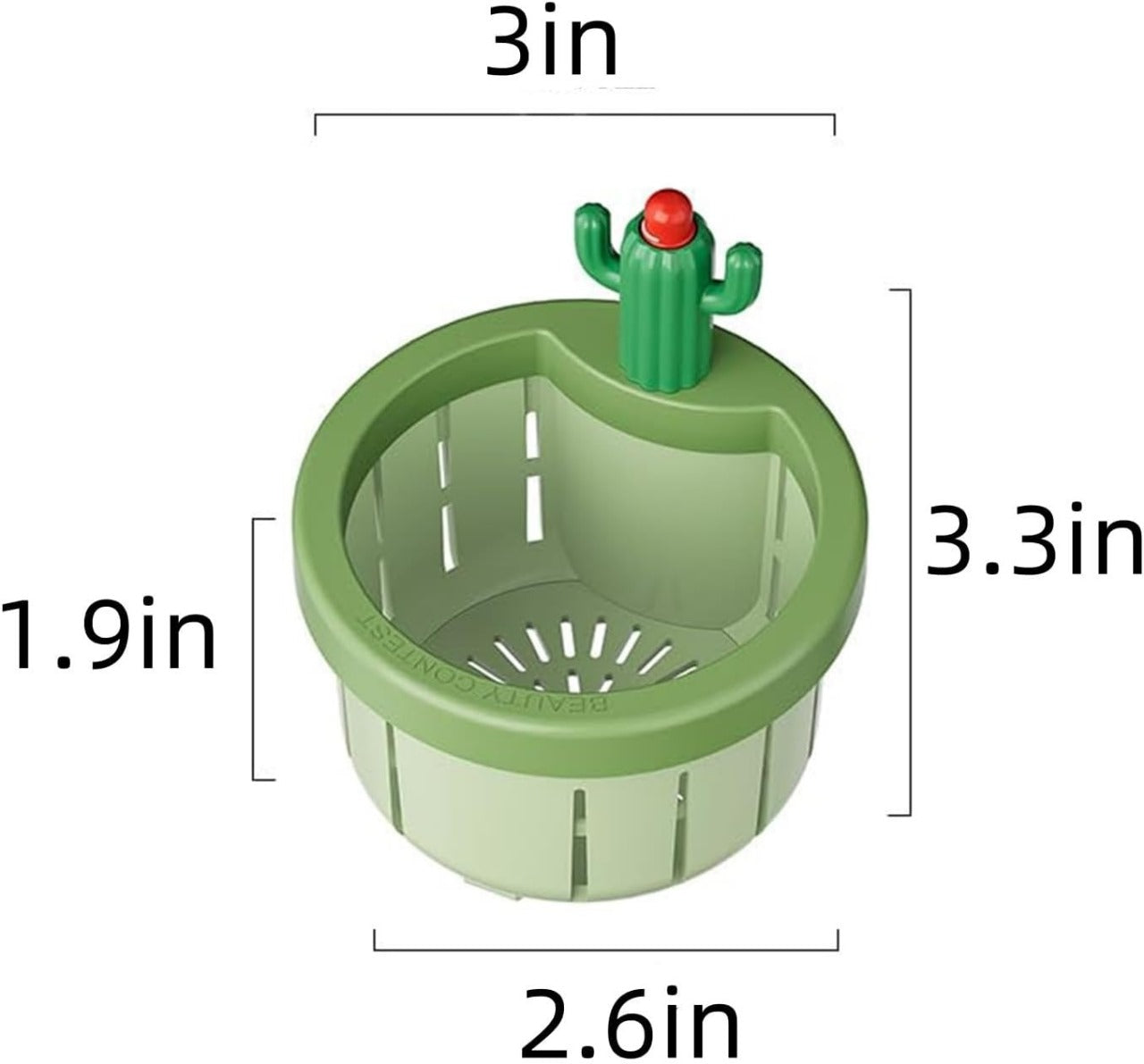 Cactus Design Sink Drain Filter – Premium Kitchen Strainer