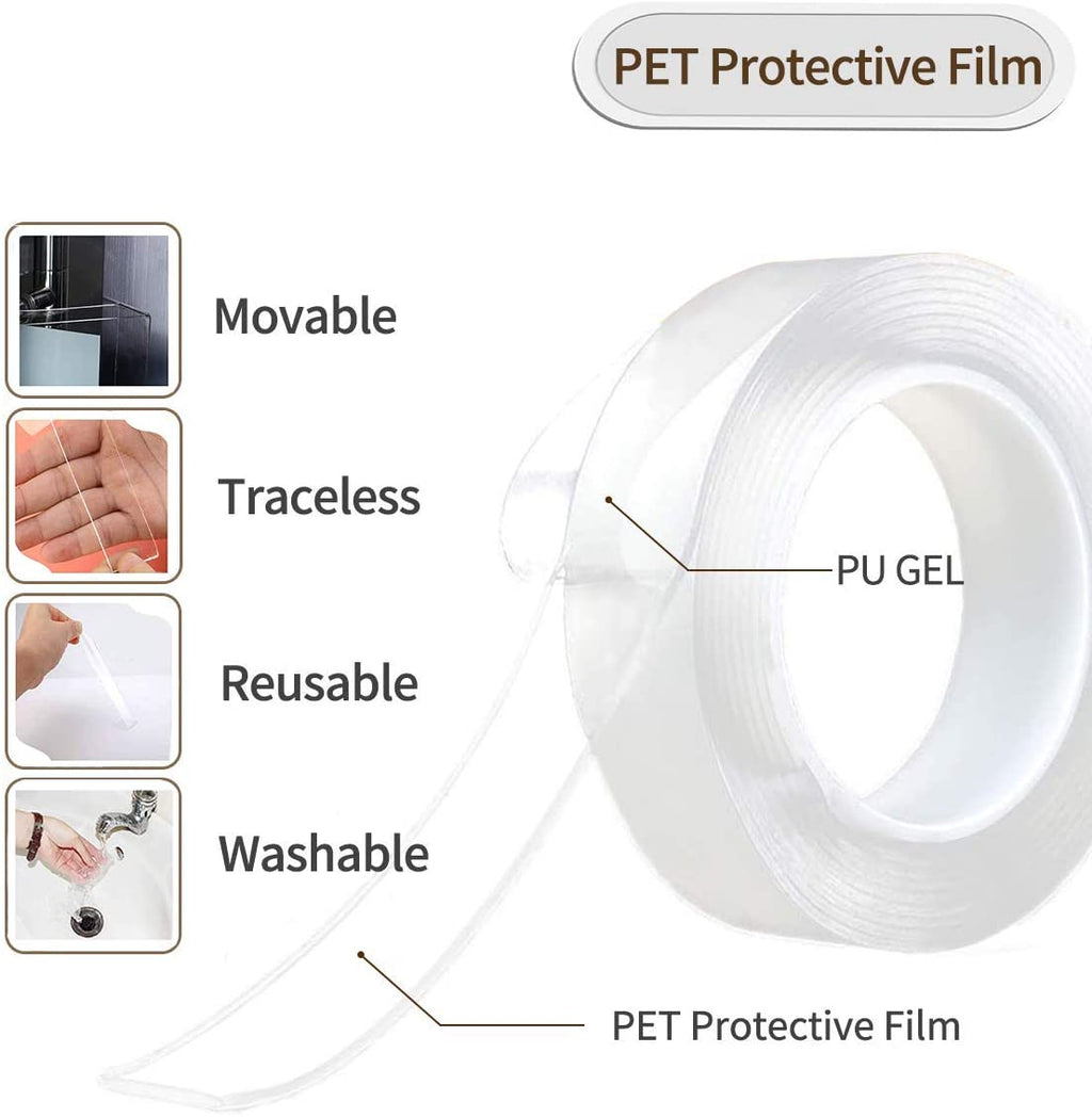 Double Sided Nano Tape – Buy 1 Get 2 Free (3-Pack)