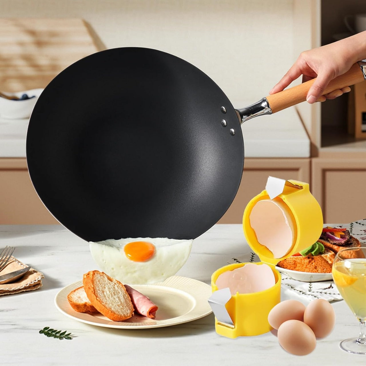 Egg Shell Opener | Food-Grade Plastic Egg Topper Tool