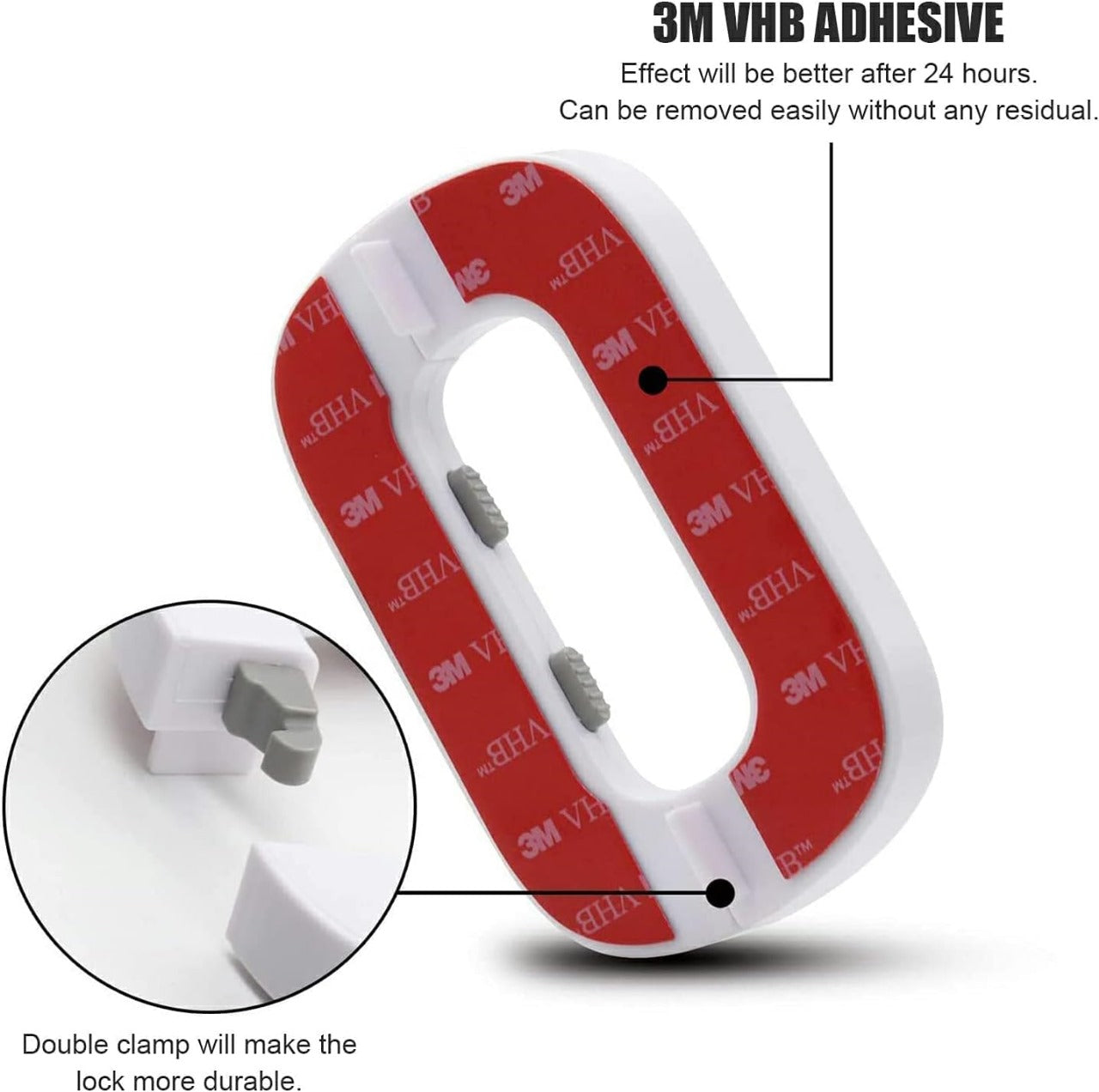 Fridge Lock – Child-Proof Refrigerator Safety Lock