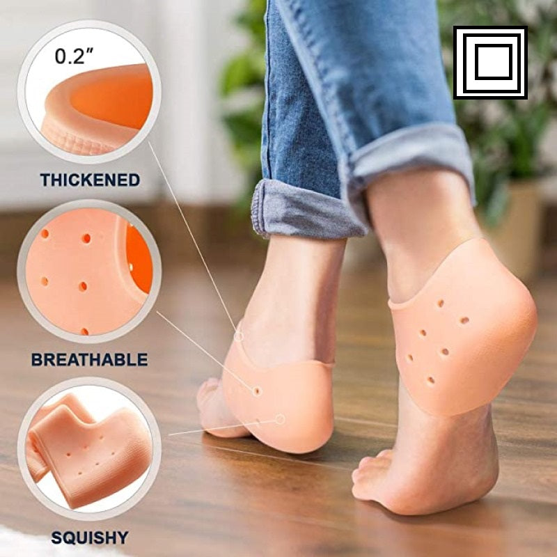Half Heel Silicone Cushion Support