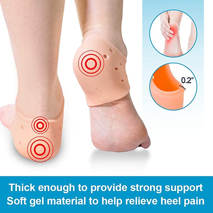 Half Heel Silicone Cushion Support