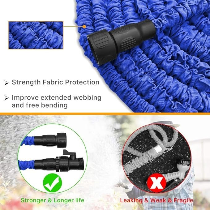 Magic Hose Pipe – Expandable Garden Water Hose with High-Pressure Spray
