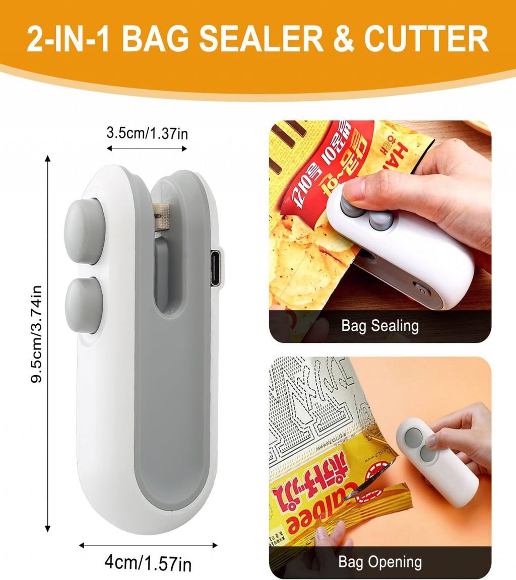 Mini Sealing Machine – Portable Food Bag Heat Sealer