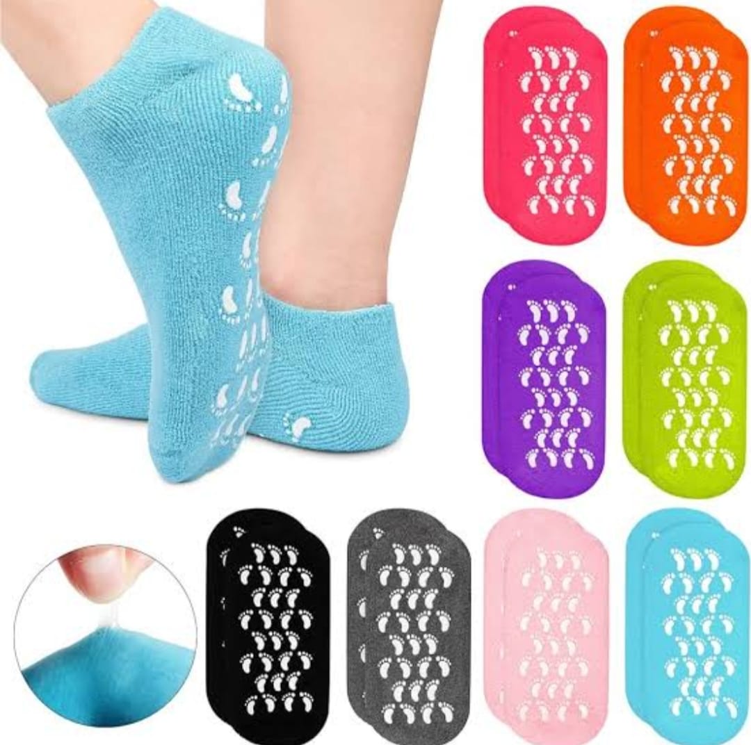 Moisturizing Spa Gel Socks for Soft, Hydrated Feet