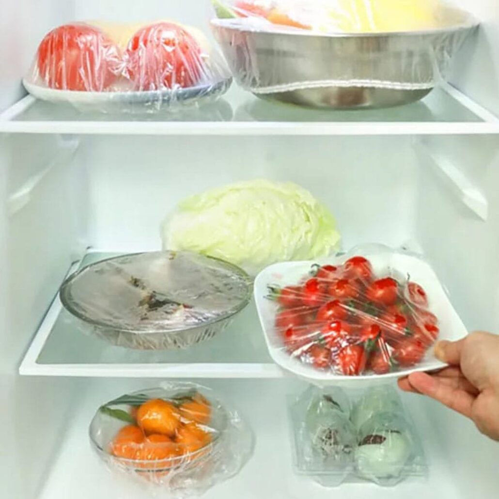 Plastic Shopper Food Covers – 100-Pack Buy 1 Get 2 Free