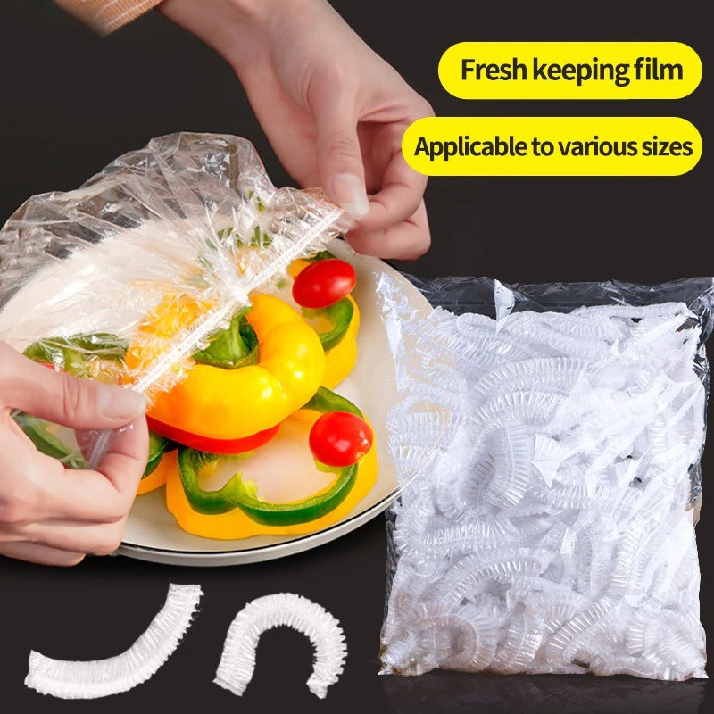 Plastic Shopper Food Covers – 100-Pack Buy 1 Get 2 Free