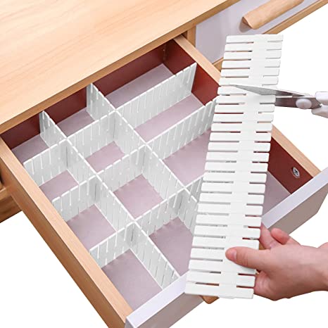 Pack of 4 Drawer Organizer Set