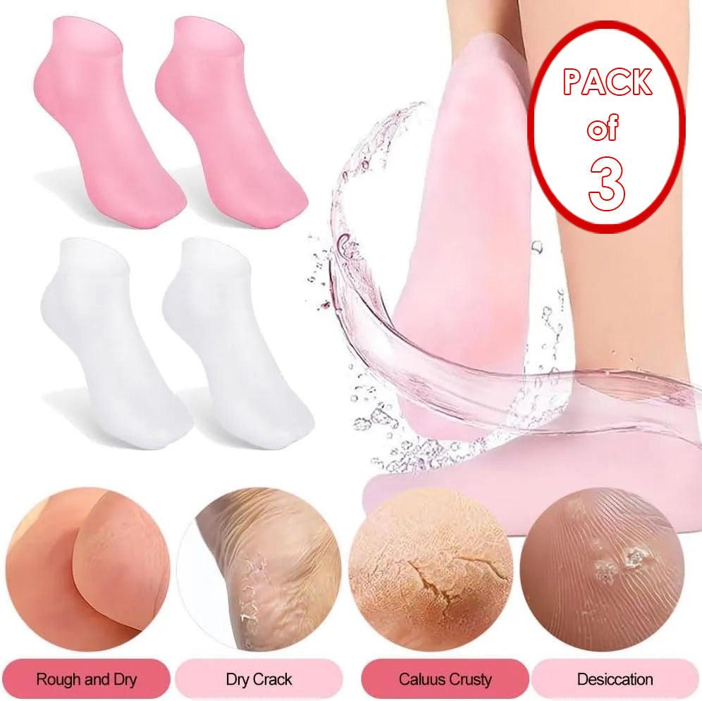 Silicone Socks – Buy 1 Get 2 Free (3-Pack)