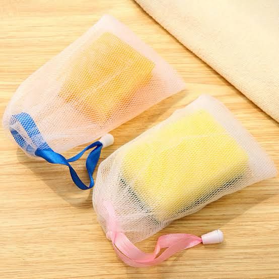 Premium Soap Net Mesh Pouch for Rich Lather
