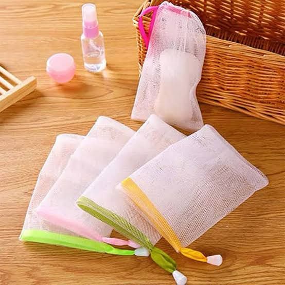 Premium Soap Net Mesh Pouch for Rich Lather