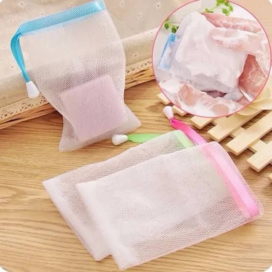 Premium Soap Net Mesh Pouch for Rich Lather