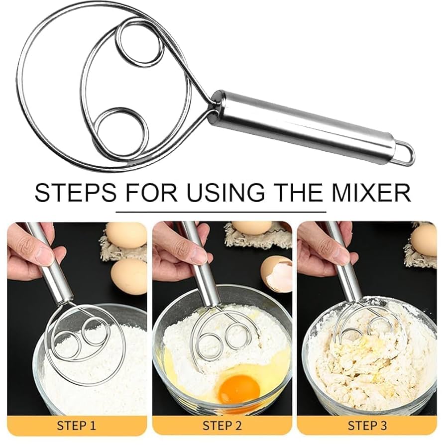 Premium Stainless Steel Dough Mixer for Effortless Baking