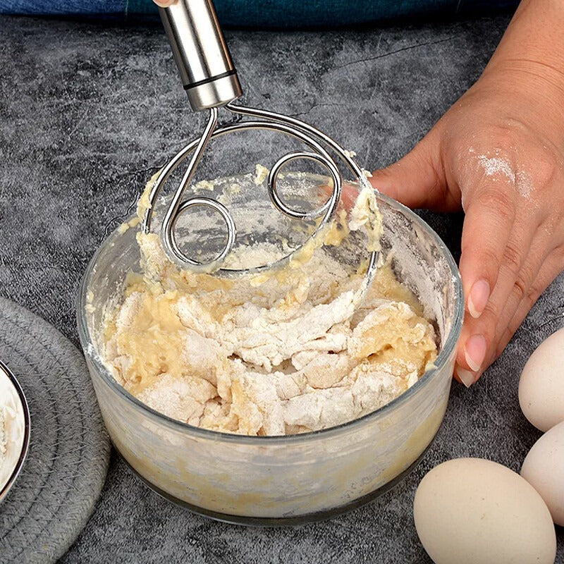 Premium Stainless Steel Dough Mixer for Effortless Baking