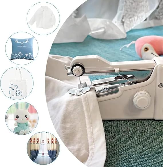 Mini Portable Handheld Sewing Machine | Cordless Precision Stitch