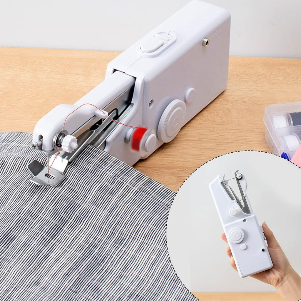 Mini Portable Handheld Sewing Machine | Cordless Precision Stitch