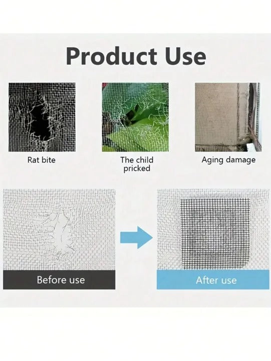 Premium Window Screen Repair Mesh Tape