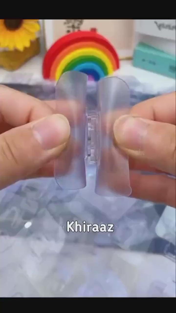 Double-Sided Patch Hook Buckles (10-Pack)