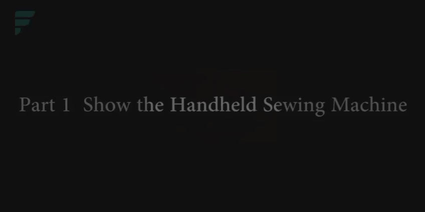 Mini Portable Handheld Sewing Machine | Cordless Precision Stitch